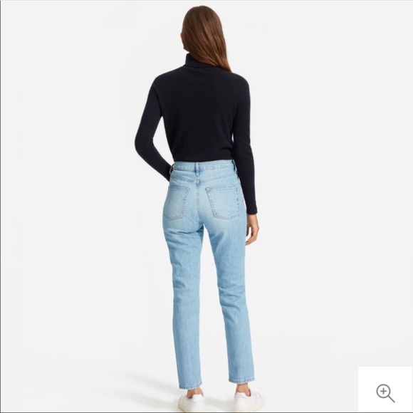Everlane cheeky straight sky blue size 24 - Picture 2 of 8